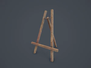 easel - pbr 3D Model