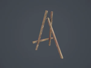 easel - pbr 3D Model