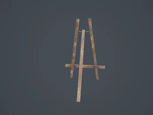 easel - pbr 3D Model
