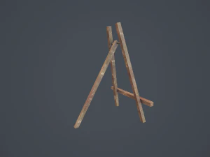 easel - pbr 3D Model