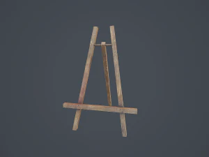 easel - pbr 3D Model