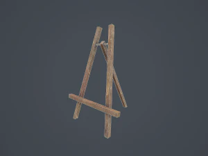 easel - pbr 3D Model