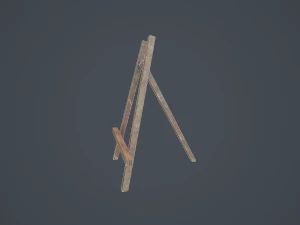 easel - pbr 3D Model