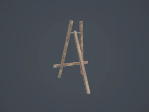 easel - pbr 3D Model
