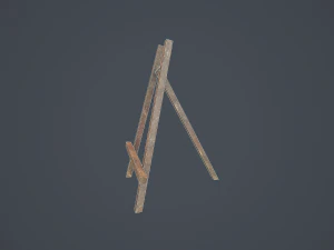 easel - pbr 3D Model