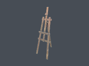 easel stand - pbr 3D 모델