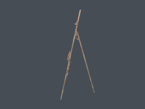 easel stand - pbr 3D 모델