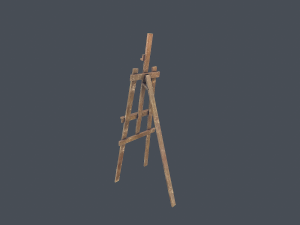 easel stand - pbr 3D 모델