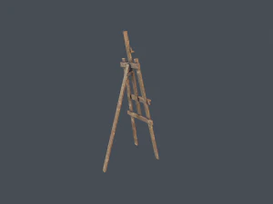 easel stand - pbr 3D Model
