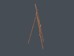 easel stand - pbr 3D 모델