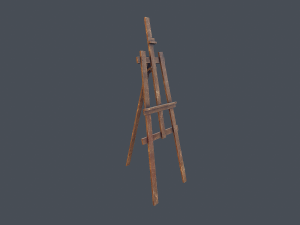 easel stand - pbr 3D 모델