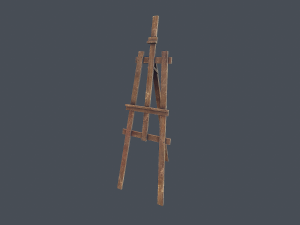 easel stand - pbr 3D 모델