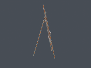 easel stand - pbr 3D 모델
