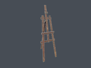 easel stand - pbr 3D 모델