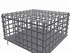 metal cage - pbr 3Dモデル