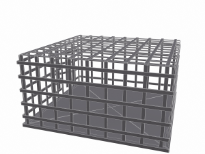 metal cage - pbr 3Dモデル