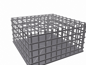 metal cage - pbr 3Dモデル