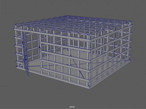 metal cage - pbr 3Dモデル