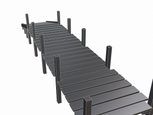 old pier - pbr 3D 모델
