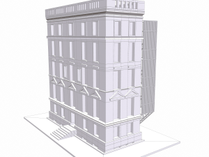 nyc building 1 - pbr 3D 모델