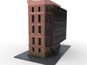 nyc building 1 - pbr 3D Model