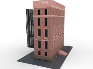 nyc building 1 - pbr 3D 모델