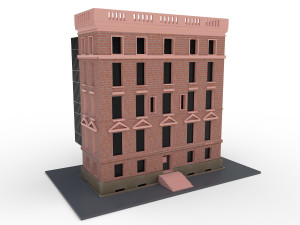 nyc building 1 - pbr 3D 모델