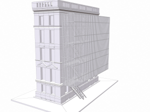 nyc building 1 - pbr 3D 모델
