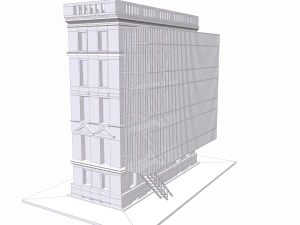 nyc building 1 - pbr 3D Model