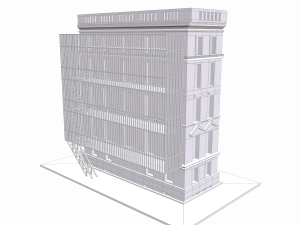 nyc building 1 - pbr 3D 모델