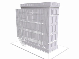 nyc building 1 - pbr 3D Model