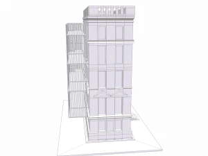 nyc building 1 - pbr 3D Model