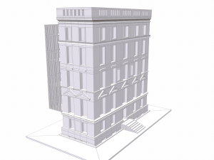 nyc building 1 - pbr 3D 모델