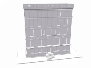 nyc building 1 - pbr 3D Model