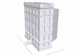nyc building 1 - pbr 3D 모델