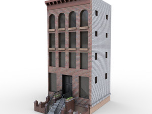 nyc building 2 - pbr 3Dモデル