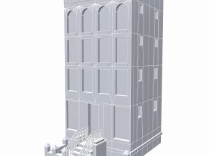 nyc building 2 - pbr 3D Model