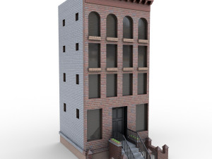 nyc building 2 - pbr 3D Model