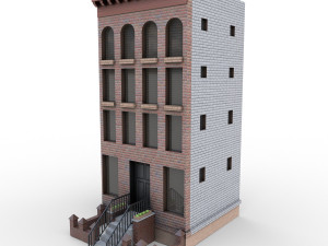 nyc building 2 - pbr 3D Model