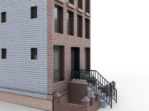 nyc building 2 - pbr 3D Model