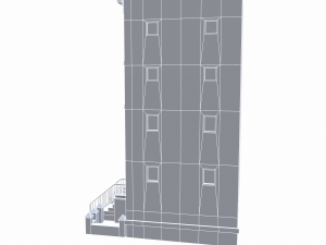 nyc building 2 - pbr 3D Model