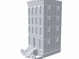nyc building 2 - pbr 3D Model