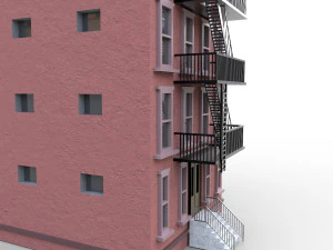 nyc building 3 - pbr 3D Model