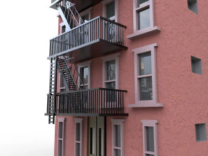 nyc building 3 - pbr 3D Model