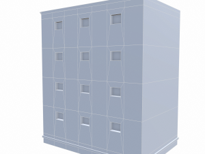 nyc building 3 - pbr Model 3D