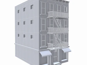 nyc building 4 - pbr 3D Model
