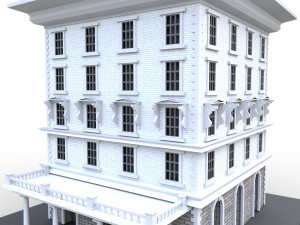 nyc building 5 - pbr 3D 모델