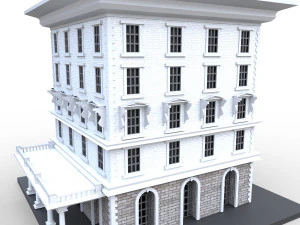 nyc building 5 - pbr 3D Model
