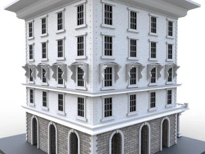 nyc building 5 - pbr 3D Model