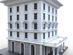 nyc building 5 - pbr 3D Model